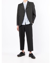 dunkelgraues Wollsakko von Comme des Garcons Homme Deux