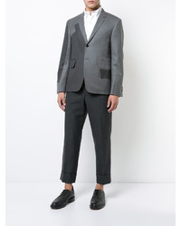 dunkelgraues Wollsakko von Thom Browne