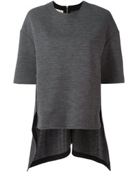 dunkelgraues Wollt-shirt von Marni