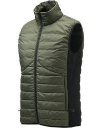 dunkelgrüne ärmellose Jacke von Beretta