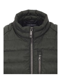 dunkelgrüne ärmellose Jacke von Casamoda