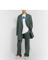dunkelgrüne Anzughose von Off-White