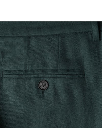 dunkelgrüne Anzughose von Burberry