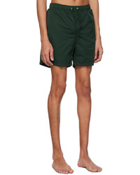 dunkelgrüne Badeshorts von Norse Projects