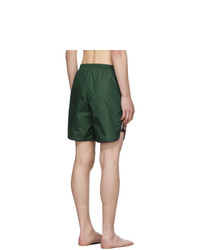 dunkelgrüne Badeshorts von Gucci