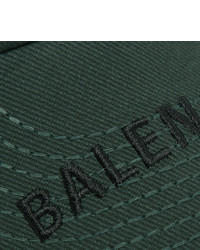 dunkelgrüne Baseballkappe von Balenciaga