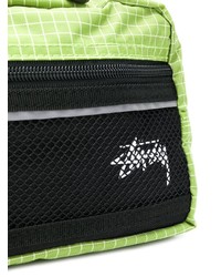 dunkelgrüne Bauchtasche von Stussy