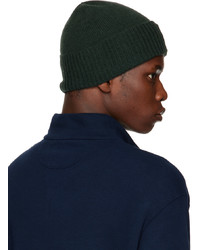 dunkelgrüne bestickte Mütze von Polo Ralph Lauren