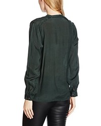 dunkelgrüne Bluse von Garcia