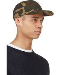 dunkelgrüne Camouflage Baseballkappe von Camo