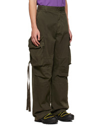 dunkelgrüne Cargohose von Moncler