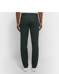 dunkelgrüne Chinohose von Club Monaco