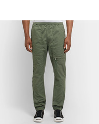 dunkelgrüne Chinohose von Nonnative