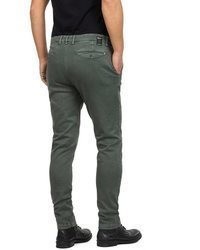dunkelgrüne Chinohose von Replay