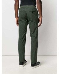 dunkelgrüne Chinohose von Canali