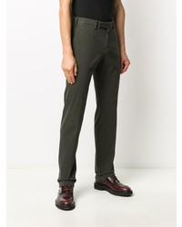 dunkelgrüne Chinohose von Ermenegildo Zegna