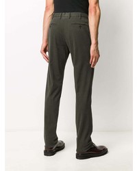 dunkelgrüne Chinohose von Ermenegildo Zegna