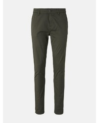 dunkelgrüne Chinohose von Tom Tailor Denim