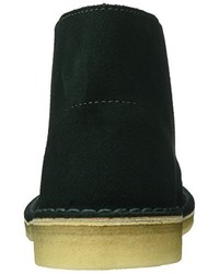 dunkelgrüne Chukka-Stiefel von Clarks Originals