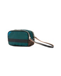 dunkelgrüne Clutch Handtasche von Marni