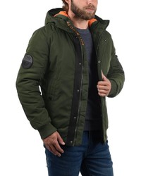 dunkelgrüne Daunenjacke von Jack & Jones