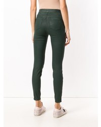 dunkelgrüne enge Jeans von Armani Exchange