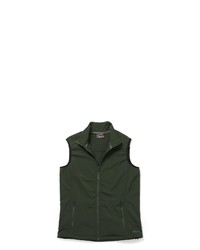 dunkelgrüne Fleece-ärmellose Jacke von Craghoppers