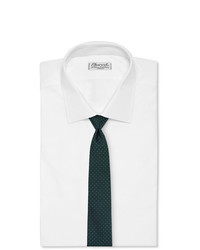 dunkelgrüne gepunktete Krawatte von Paul Smith