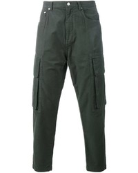 dunkelgrüne Hose von Helmut Lang