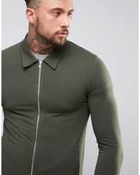 dunkelgrüne Jacke von Asos