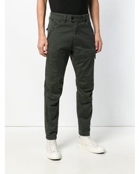 dunkelgrüne Jeans von G-Star Raw Research