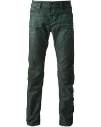 dunkelgrüne Jeans von Diesel