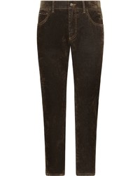 dunkelgrüne Jeans von Dolce & Gabbana