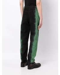 dunkelgrüne Jeans von Eckhaus Latta