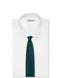 dunkelgrüne Krawatte von Charvet