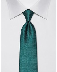 dunkelgrüne Krawatte von Vincenzo Boretti