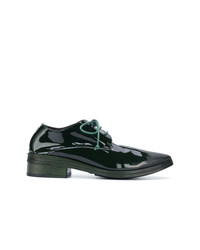 dunkelgrüne Leder Oxford Schuhe von Marsèll