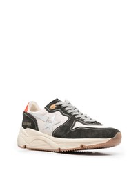 dunkelgrüne Leder Sportschuhe von Golden Goose