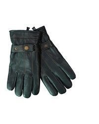 dunkelgrüne Lederhandschuhe von JP1880