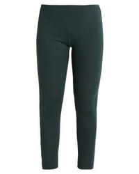 dunkelgrüne Leggings von Asics