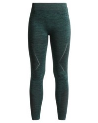 dunkelgrüne Leggings von Even&Odd