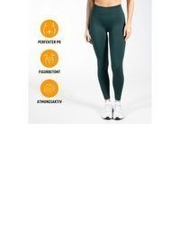 dunkelgrüne Leggings von Smilodox