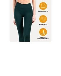 dunkelgrüne Leggings von Smilodox