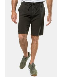 dunkelgrüne Leinen Shorts von JP1880
