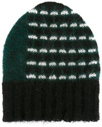 dunkelgrüne Mütze von Marni