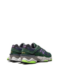 dunkelgrüne niedrige Sneakers von New Balance