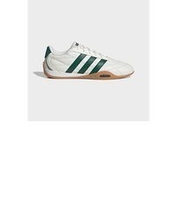 dunkelgrüne niedrige Sneakers von adidas Sportswear