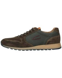 dunkelgrüne niedrige Sneakers von camel active