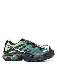 dunkelgrüne niedrige Sneakers von Salomon