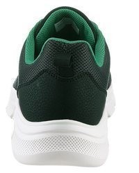 dunkelgrüne niedrige Sneakers von Skechers